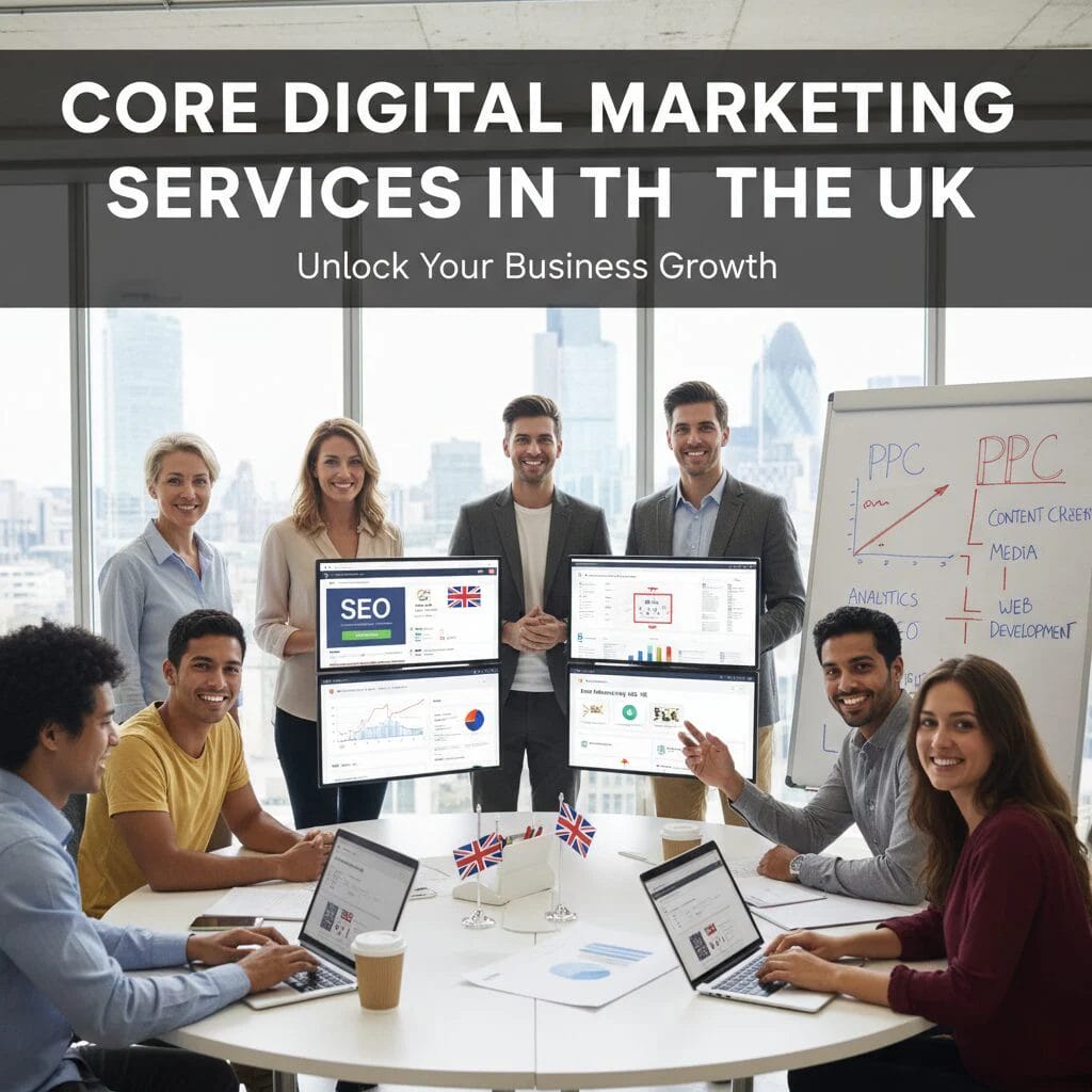 Core Digital Marketing Services in the UK