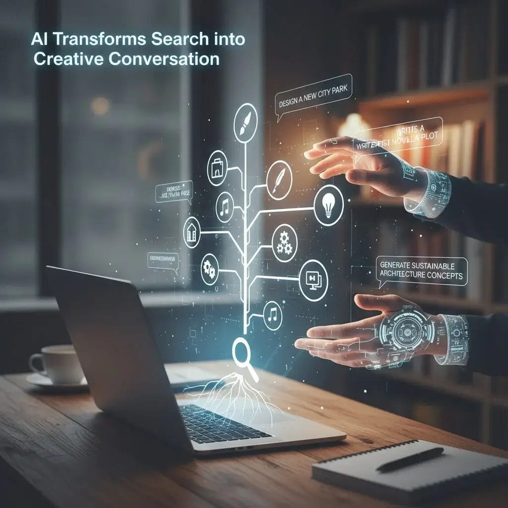 AI Transforms Search into a Creative Conversation